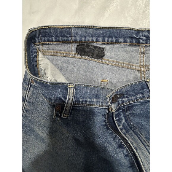 Levi's 505 Jeans Mens Size 40 x 30 Premium Weight Regular Fit Straight Cotton - Picture 4 of 6